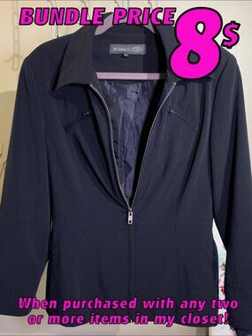 BGN&Co. Grey Jacket Size 3